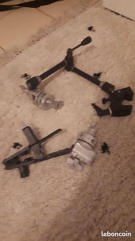 Manfrotto trepied video tete fluide + rotule (image 4)