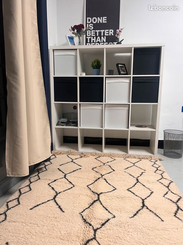 Tapis Berbère Marocain fait main 2,5m x 1,9m (image 1)