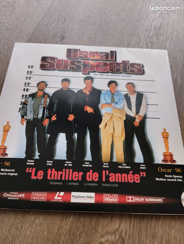 Laser disc Usual suspects (image 1)