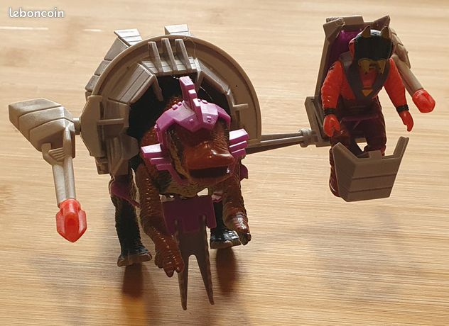 Figurine Dino Riders Saurolophus TYCO - Pour Pièces Ou Collection