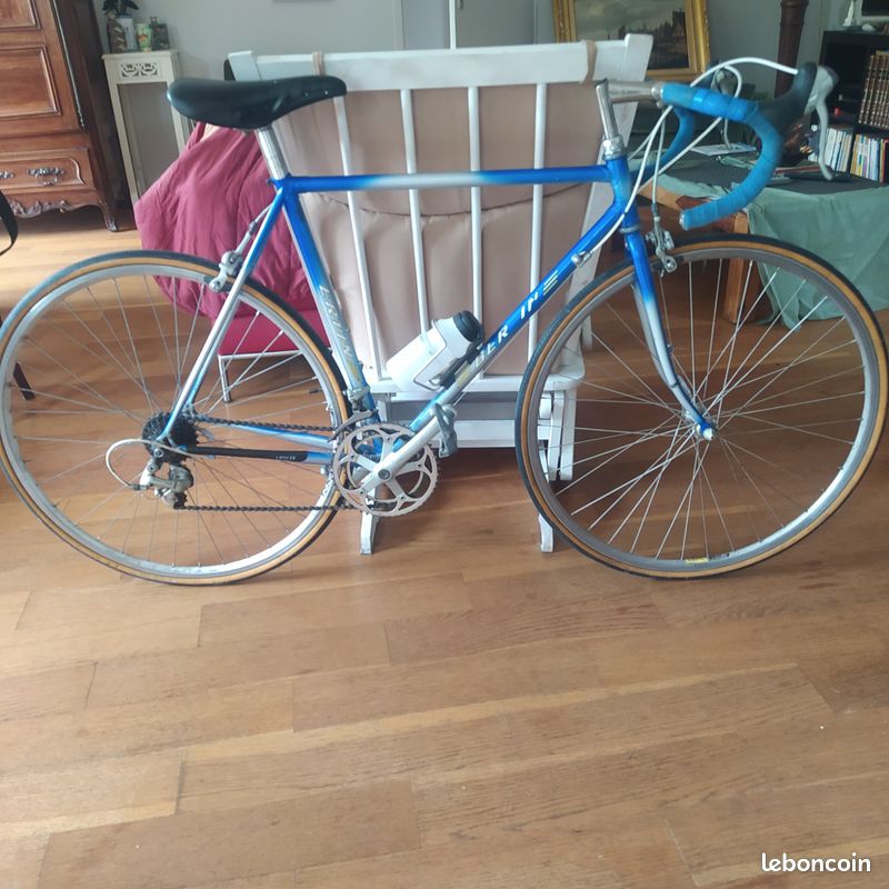 Vélo De Route Vintage Bertin - Shimano 600, Cadre Acier, Roues 700c, 12 Vitesses