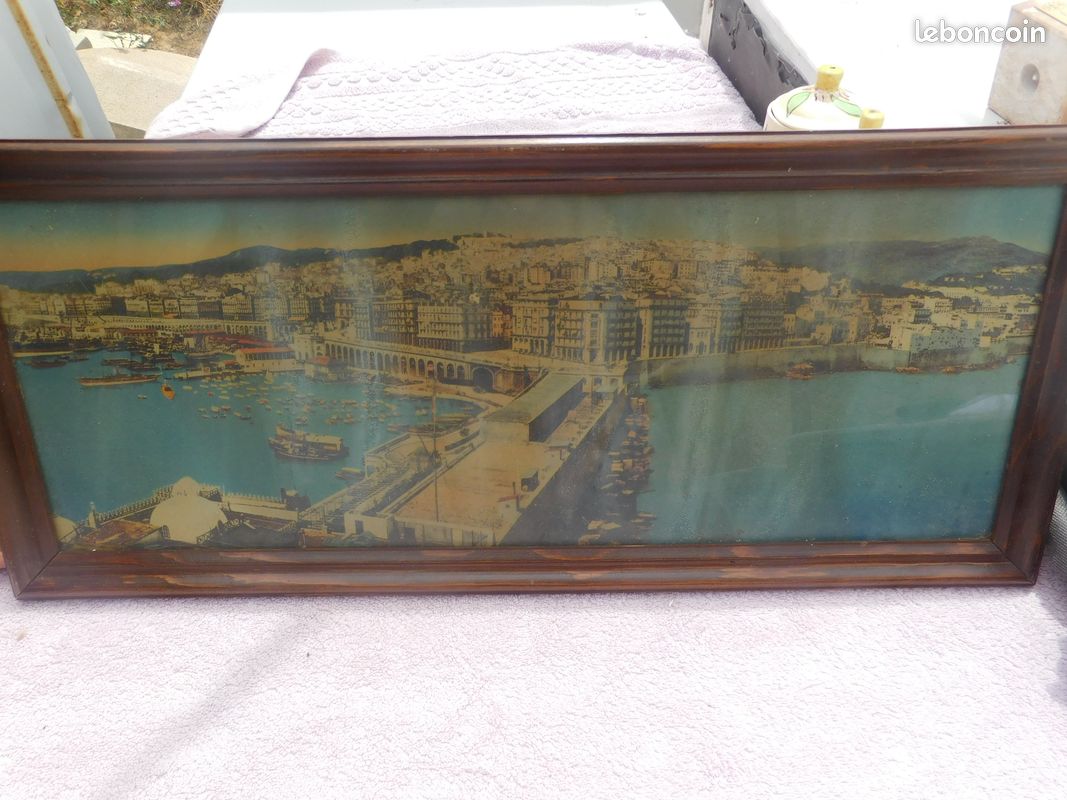 Tableau photographie d'Alger le port (image 1)