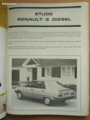 Revue Technique RENAULT 9 Diesel (image 2)