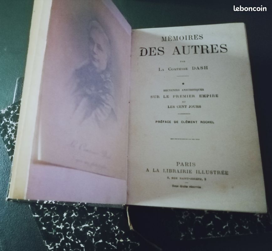 MEMOIRES DES AUTRES 2 tomes - LE MARQUIS DE VILLEMER - L'Ami Commun (image 3)