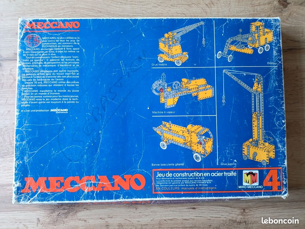 Boite Meccano A N° 086400 - Label Emmaüs