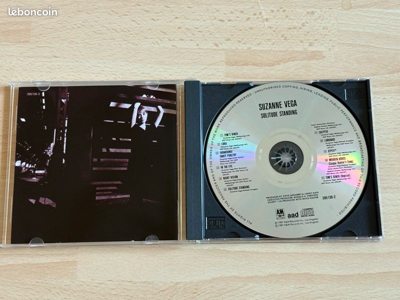 Suzanne Vega solitude standing CD (image 2)