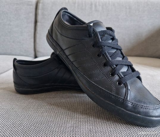 adidas gazelle silver green womens Men's adidas Originals Nizza RF Shoes Black main image 1