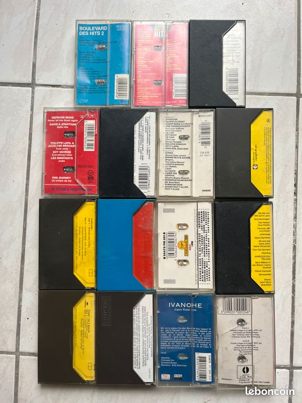 Lots cassettes audio (image 3)