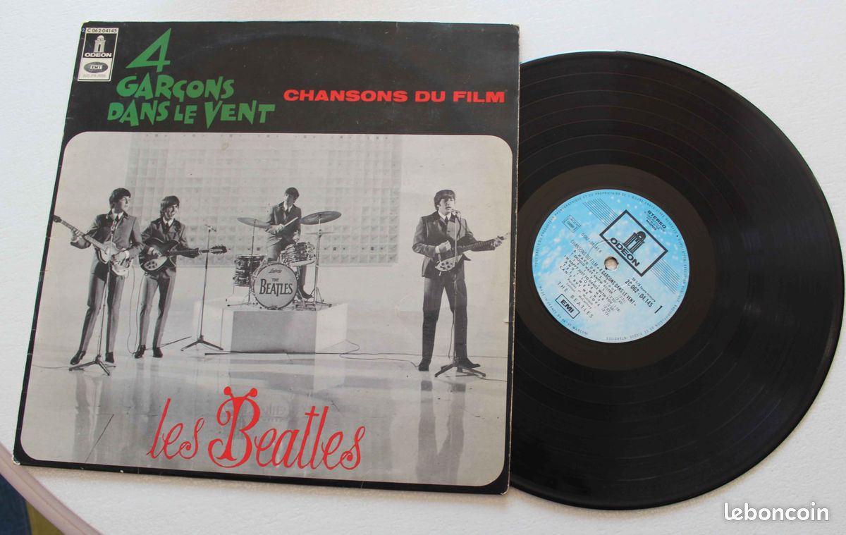 Les Beatles , 4 garçons dans le vent , 33 tours (image 1)