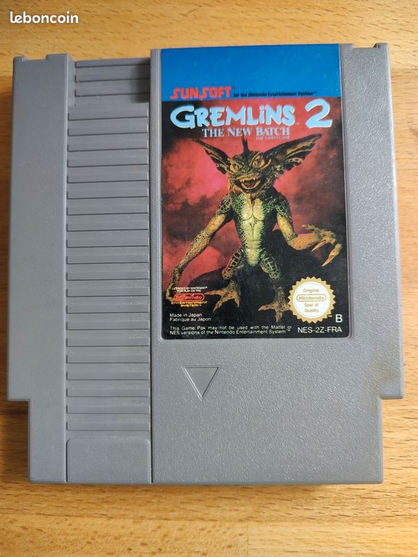 Jeu Gremlins 2 NES FRA (image 2)