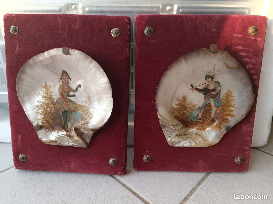 Coquillages peints (image 1)