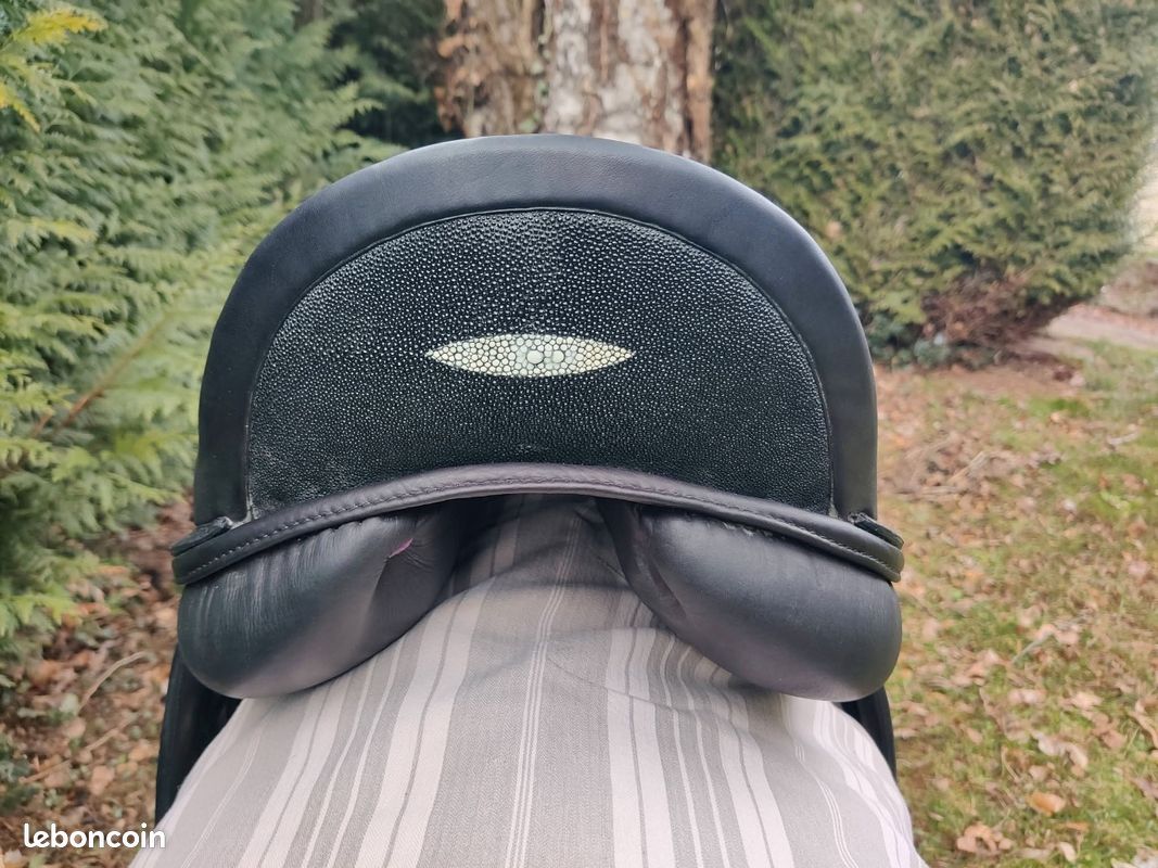 Selle De Dressage Amerigo 17.5 MW Noir - Cuir Occasion