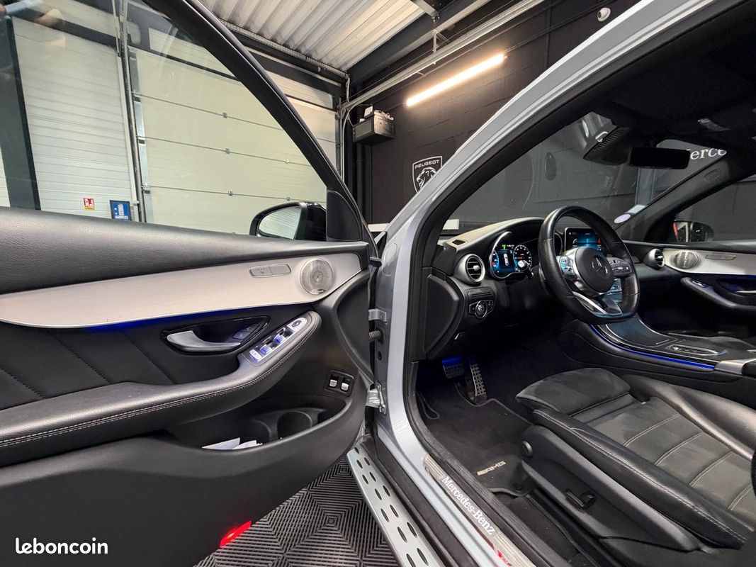 Mercedes Benz GLC COUPE 300 E 4MATIC 320 CV AMG LINE PHASE 2 TOIT OUVRANT - BURMESTER - (image 11)