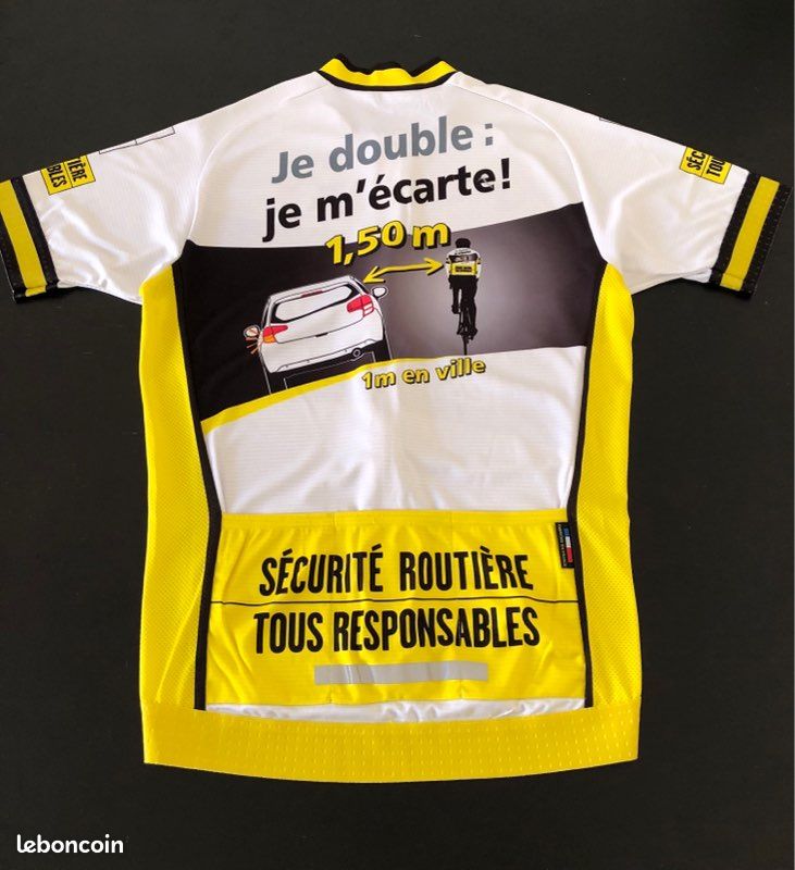 Maillot Cyclisme Fortunéo - Vital Concept 2016 - Noret T. - Porte McLay - Occasion