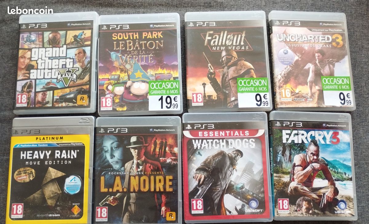 Lot jeux Playstation (image 1)