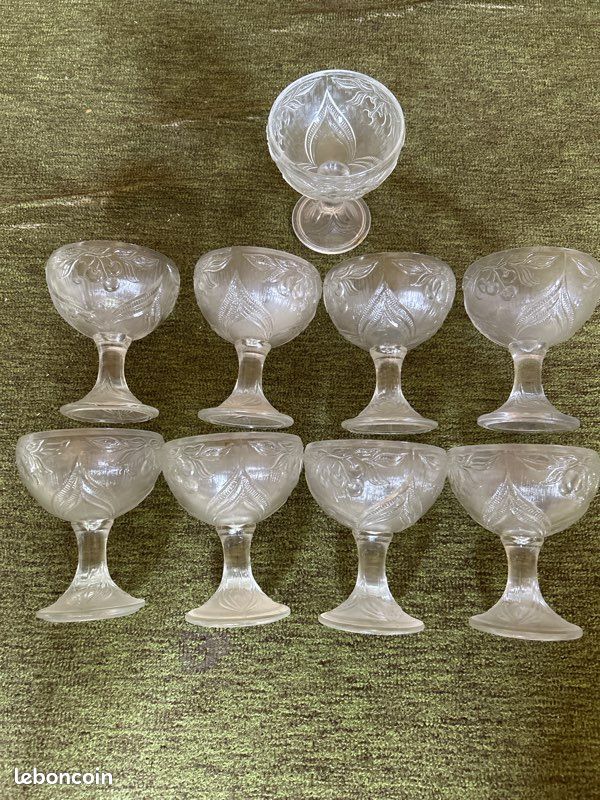Coupe à glace en verre (image 1)