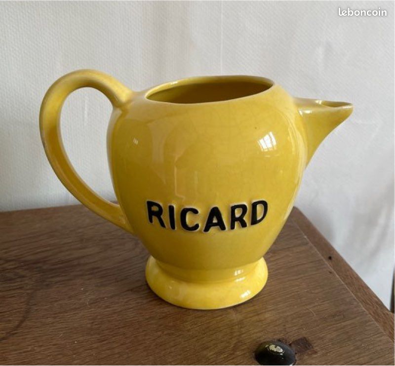 Pichet ricard jaune d'occasion - Collection