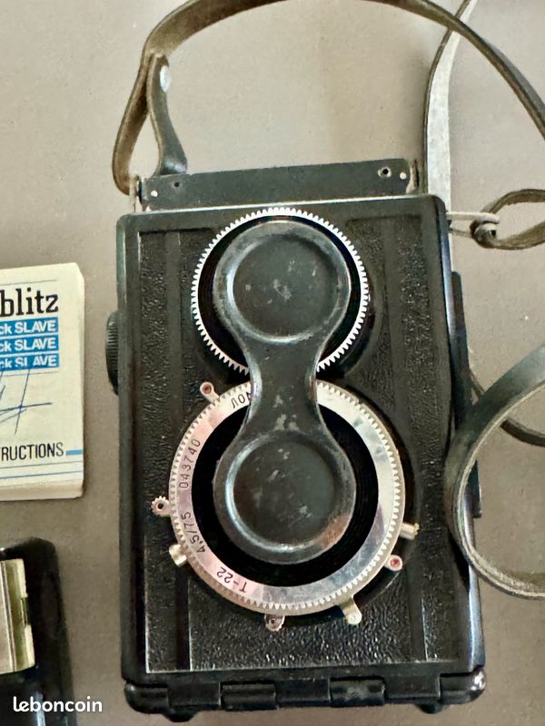 Appareil photo RICOH avec accessoires + reflex Lubitel (image 8)
