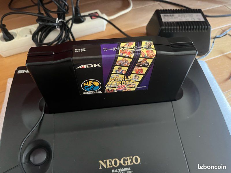 Neo geo world heroes 2 original snk - Jeux vidéo