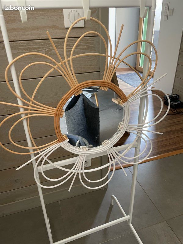 Miroir rotin (image 1)