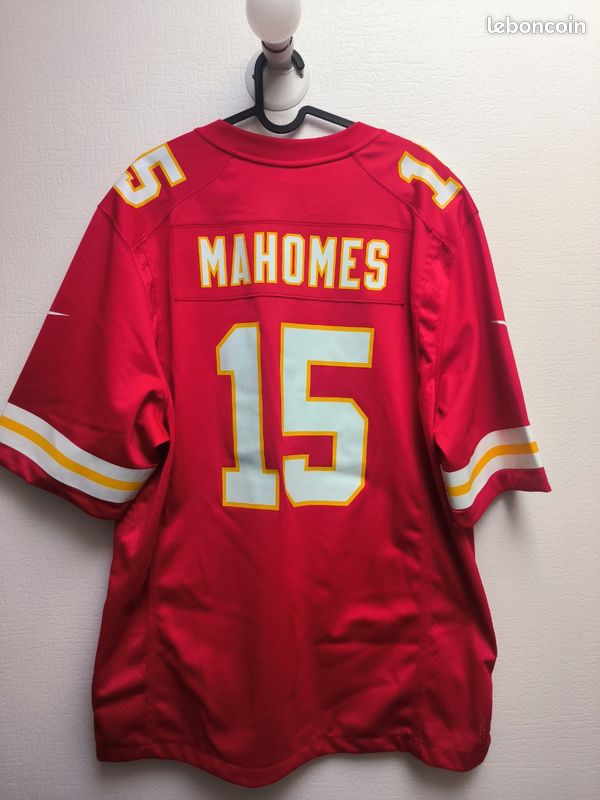 Maillot football américain NFL Kansas city chiefs Patrick mahomes