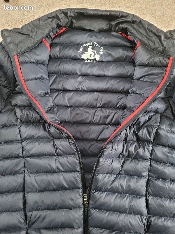 Doudoune bleu homme (image 3)