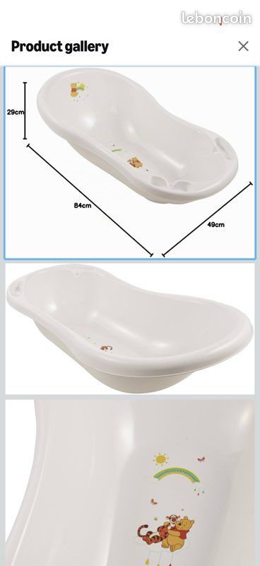 Baignoire bébé / baignoire enfant – Très bon état (image 2)