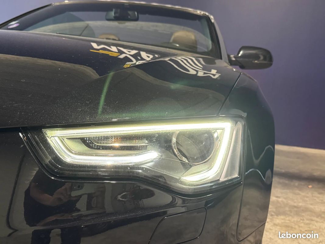 AUDI A5 Cabriolet 2.0 TFSI 211CV Suivi complet - Sièges Chauffants / Ventilés / Électriques (image 10)