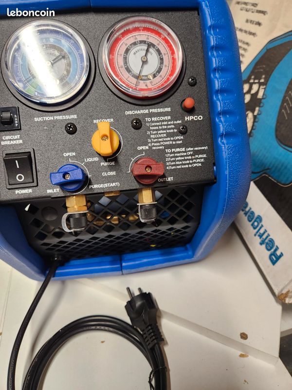 Station de récupération MASTERCOOL HGA4512U - Multifluides (image 2)