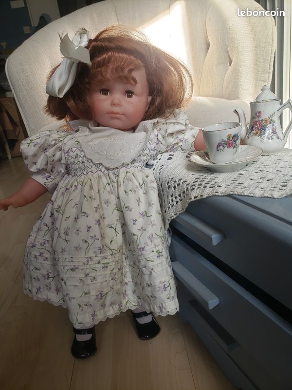Corolle 1990 Delphine toddler doll 52 cm (image 9)