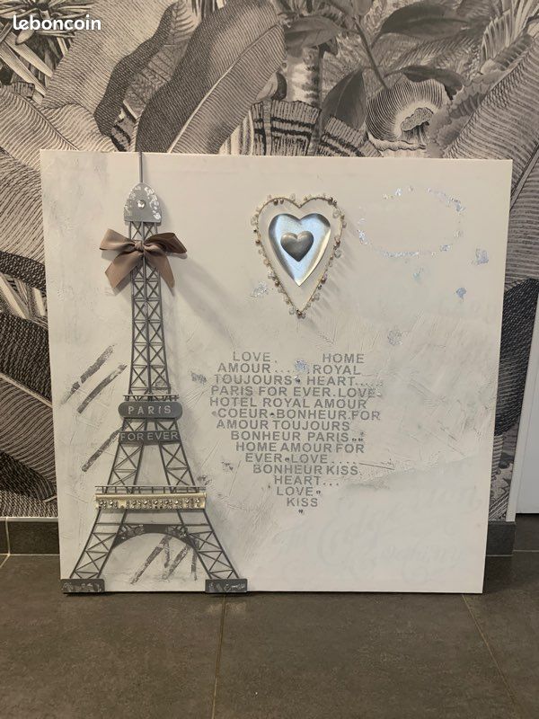 Cadre Photo “Le Bonheur De Ce Monde” – Dimensions 20x30 Cm – Occasion