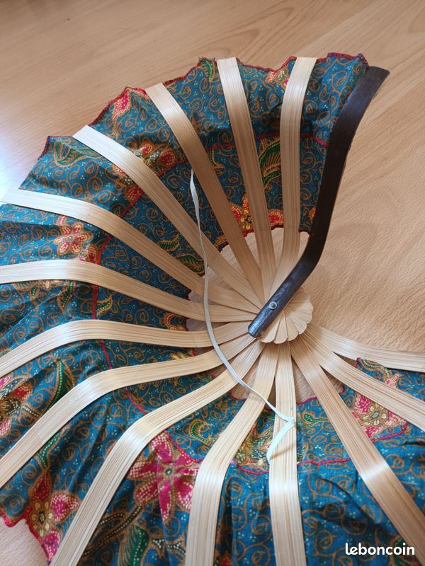 Chapeau pliable tissu et bambou 5 euros (image 3)