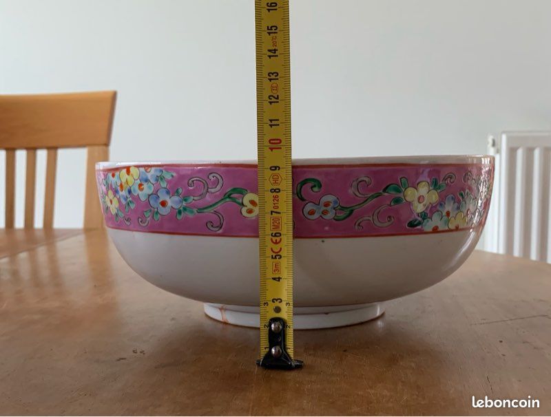 Saladier porcelaine paons (image 5)