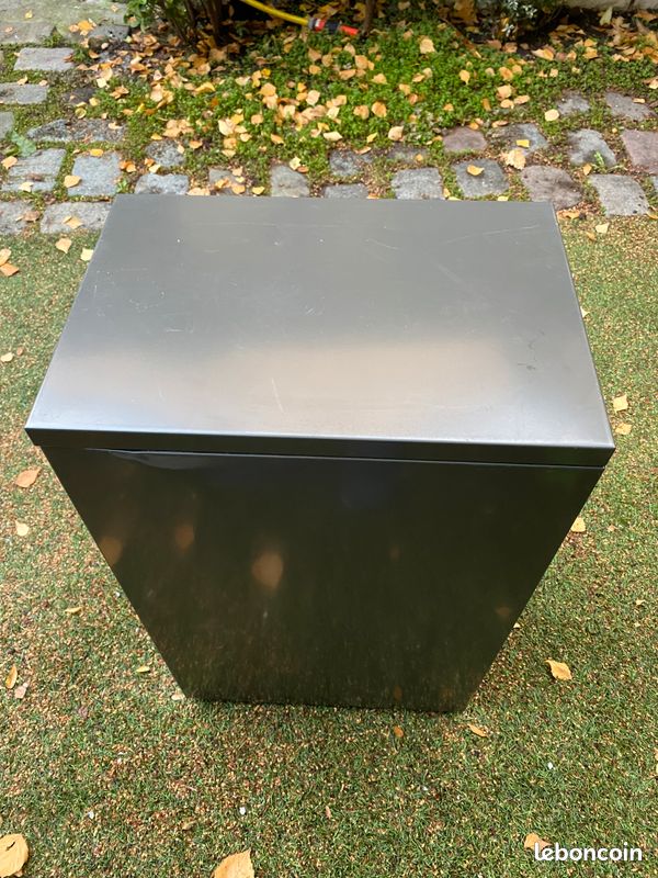 Meuble gris à tiroirs en métal Ikea (image 4)