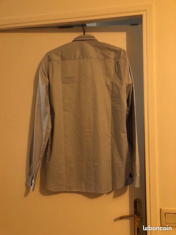Chemise bleue the kooples en coton (image 8)