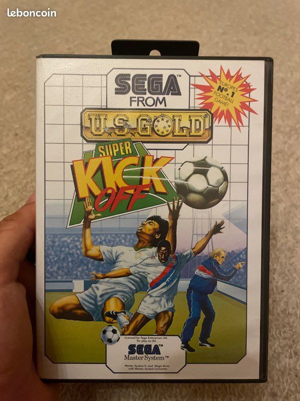Sega Master System - Super Kick Off Us Gold (image 1)