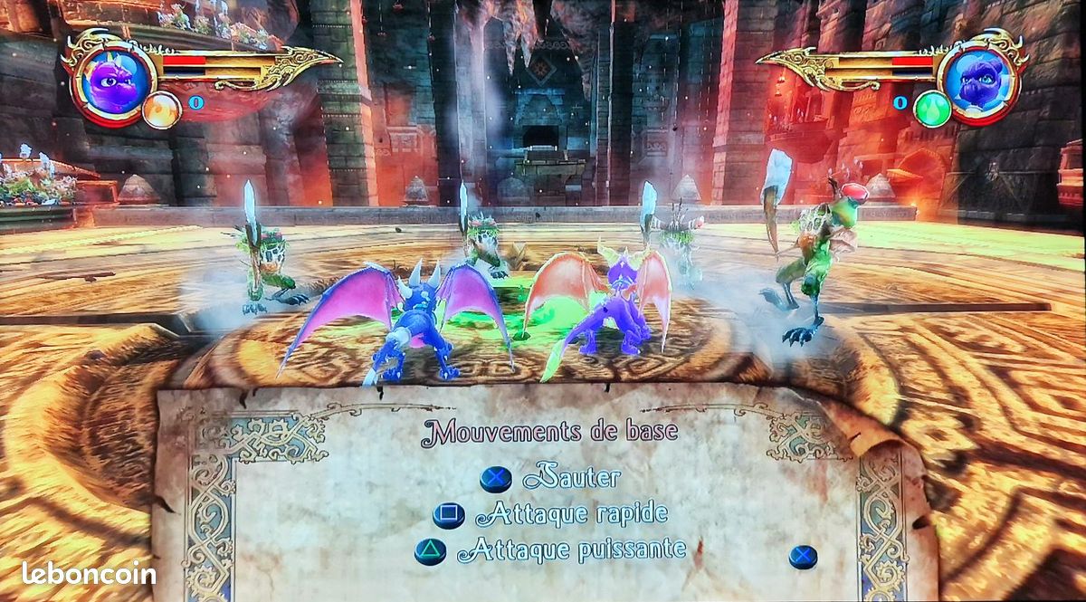 Jeu PS3 Spyro : Naissance D'un Dragon - Version Française - En Très Bon état Complet