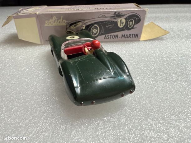 RARE Vieille ASTON MARTIN 3L SOLIDO au 1/43, SUPERBE ETAT