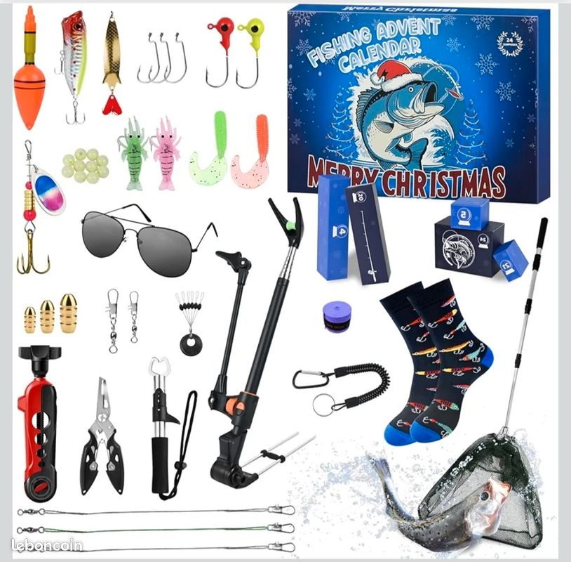 Calendrier de l'Avent pêche Big Bait - L'ADVENT'LURES 2025 | Humour de Pêcheur Calendrier de l'Avent pêche Big Bait - L'ADVENT'LURES 2025 | Humour de Pêcheur