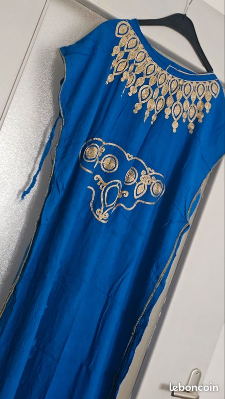 Djellaba bleu (image 4)