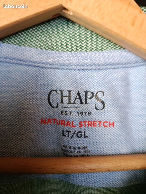 CHAPS lot de 2 polos homme (image 6)