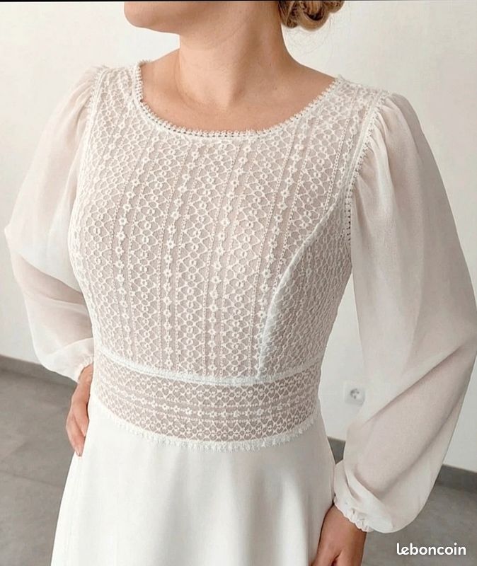 NEUVE - Robe de mariée Bianco evento Hollie taille 42 (image 4)