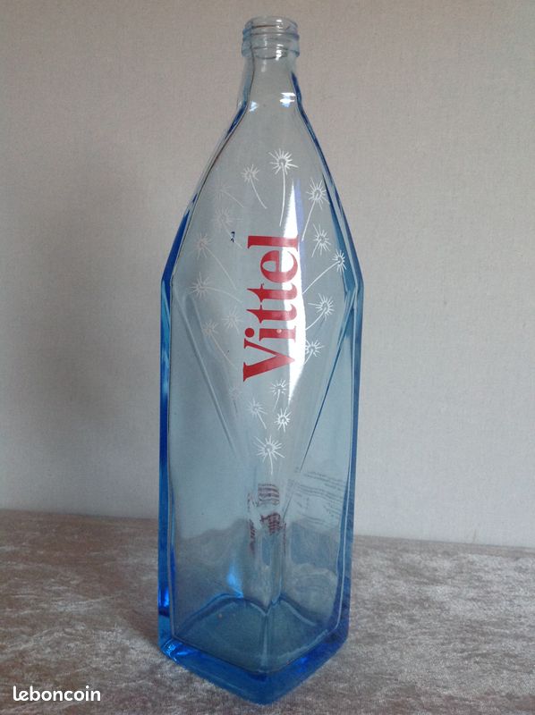 BOUTEILLE VITTEL SÉRIGRAPHIÉE SIGNÉE GAROUSTE & BONETTI Envoi Possible (image 3)