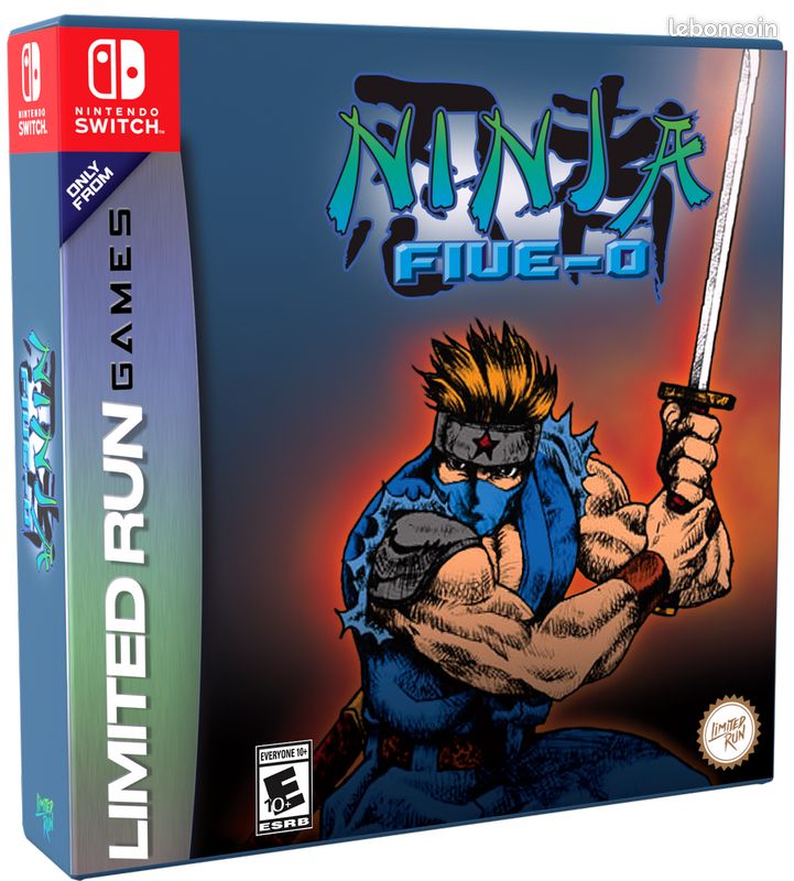 NINJA FIVE-O Five-0 Nintendo SWITCH COLLECTOR'S EDITION Neuf sous