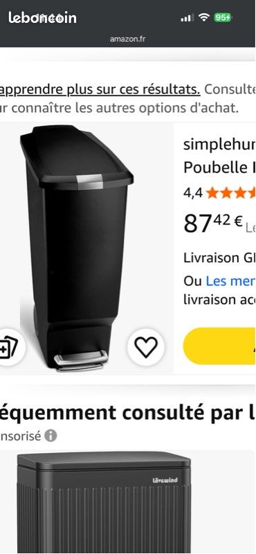 Poubelle Simplehuman 40 litres (image 6)