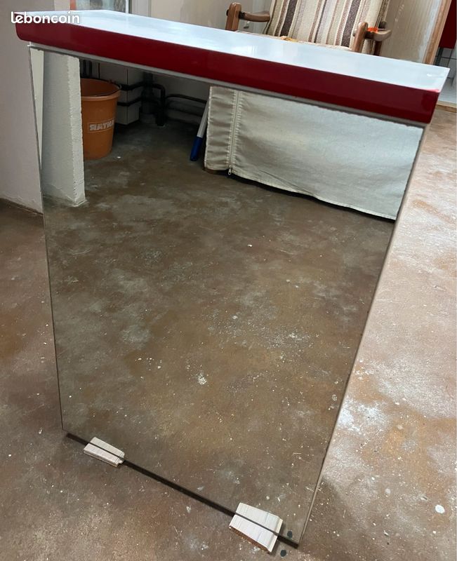 Armoire de toilette miroir 1 porte (image 1)