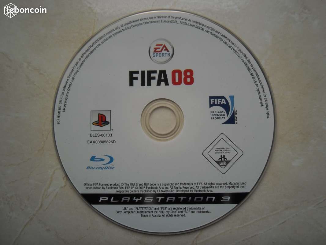 Jeu playsation 3 ps3 fifa 08 (image 3)