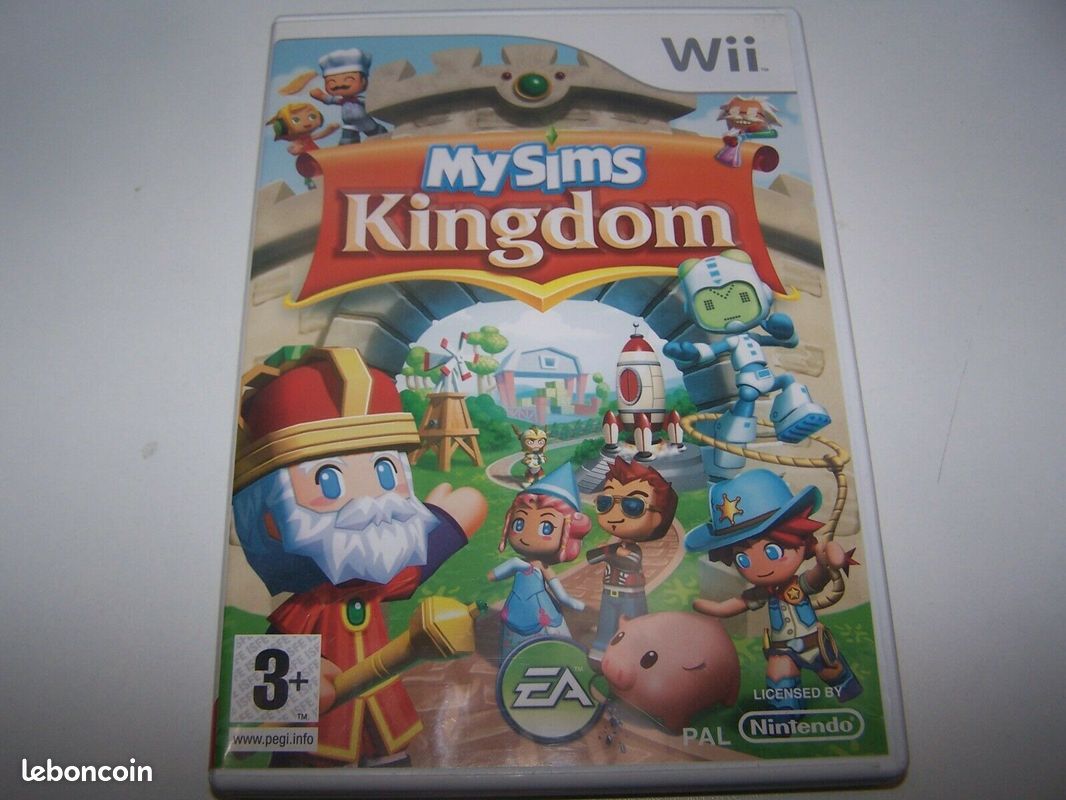 Jeu My Sims Kingdom pour Nintendo Wii - Complet (image 1)