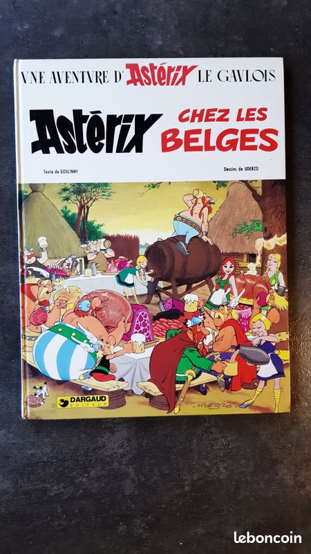 BD ASTERIX Chez les Belges (EO 1979) - TBE (image 1)