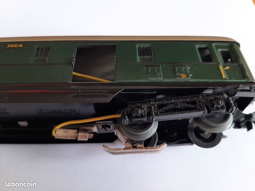 Wagon à Bagages Märklin Ho 346/4 Réf. 4012 - Rare, Avec Sa Boîte D'origine - Super état Pour Collectionneurs